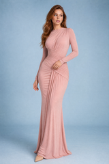 Draped Maxi Dress
