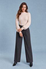 Ruffled collar balloon sleeve bodysuit