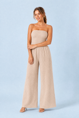 Bandeau Wide-Leg Jumpsuit