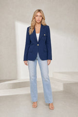 Oversized Double-Breasted Blazer