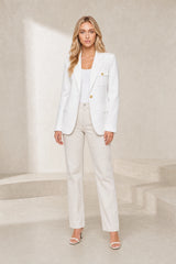 Oversized Double-Breasted Blazer