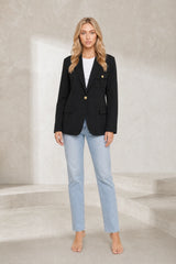 Oversized Double-Breasted Blazer