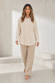 Chemise fluide à col chemise | Lounelle Paris