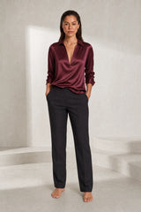 Flowy V-Neck Blouse
