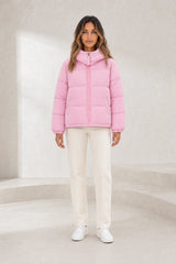 Quilted Hooded Puffer Jacket
