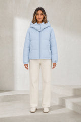 Quilted Hooded Puffer Jacket