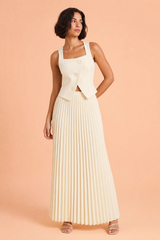 Apricot square neck set
