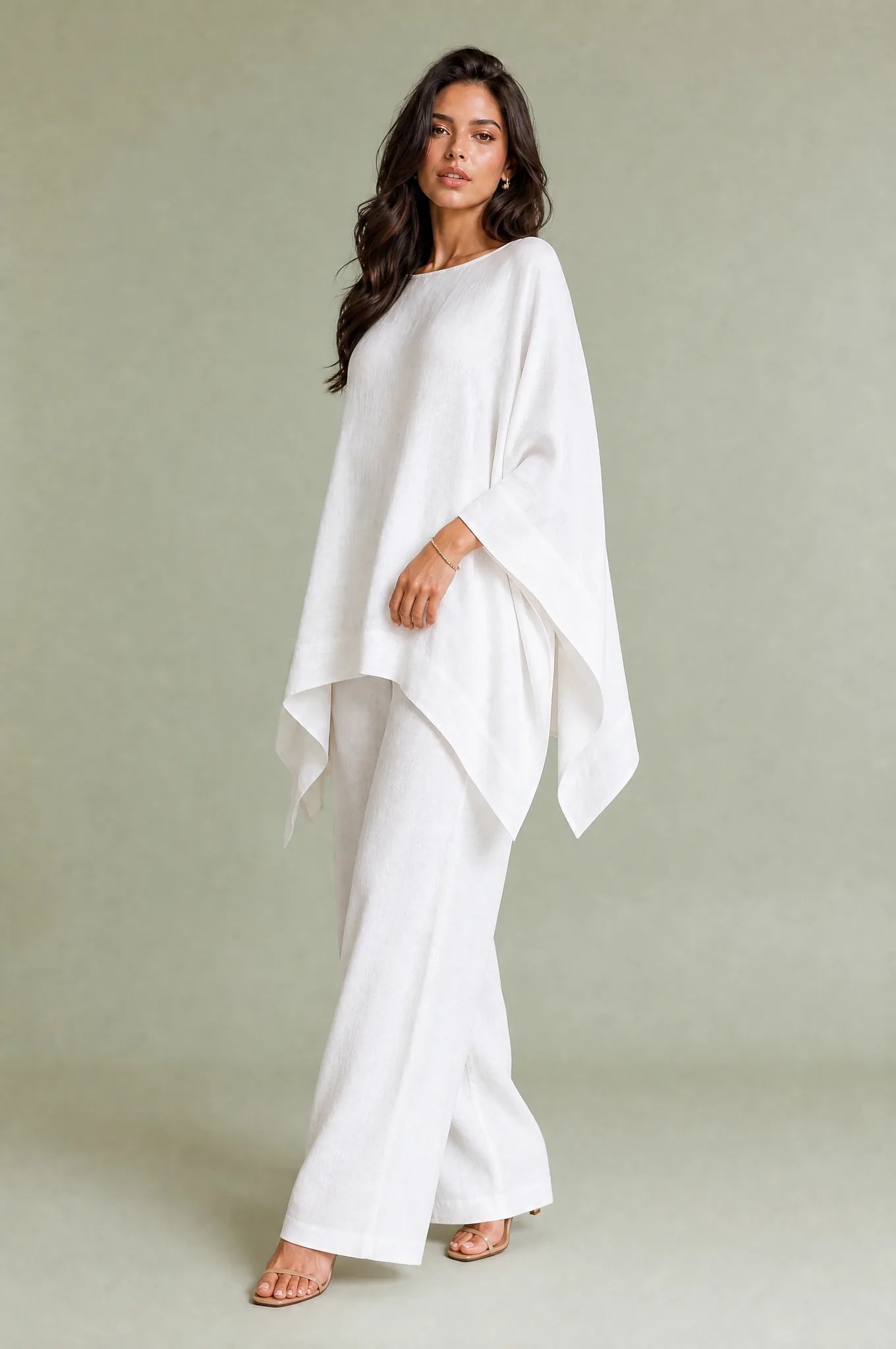 Ensemble ample col bateau | Vue de profil | Lounelle Paris