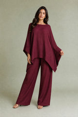 Relaxed-Fit Boat-Neck Set