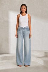Light Blue Loose Fit Jeans