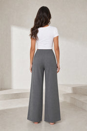 Pantalon large fluide taille haute | Lounelle Paris