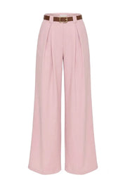 Pantalon large taille haute fluide | Lounelle Paris