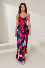 Backless Long Red Dress