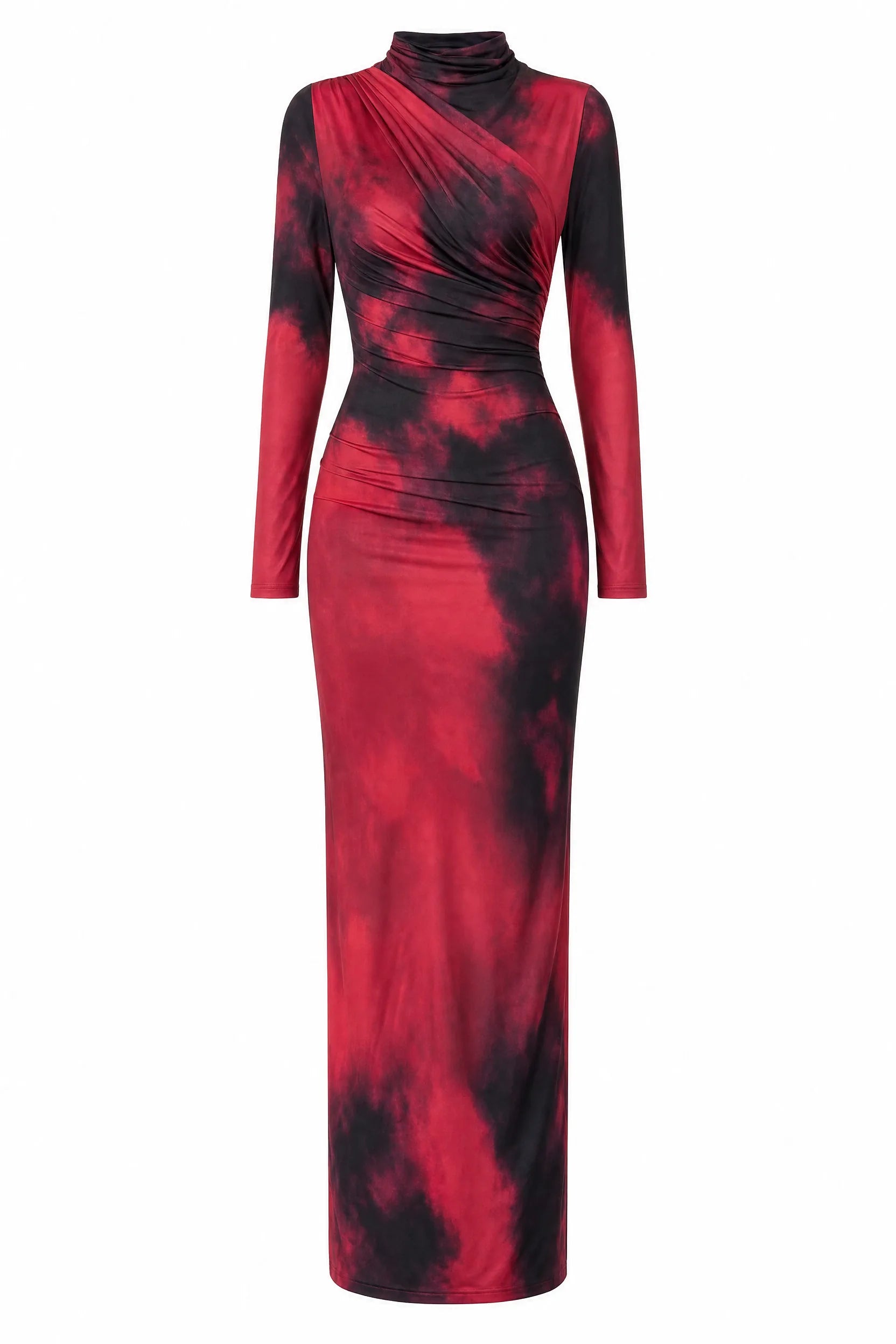 Robe longue rouge moulante | Lounelle Paris
