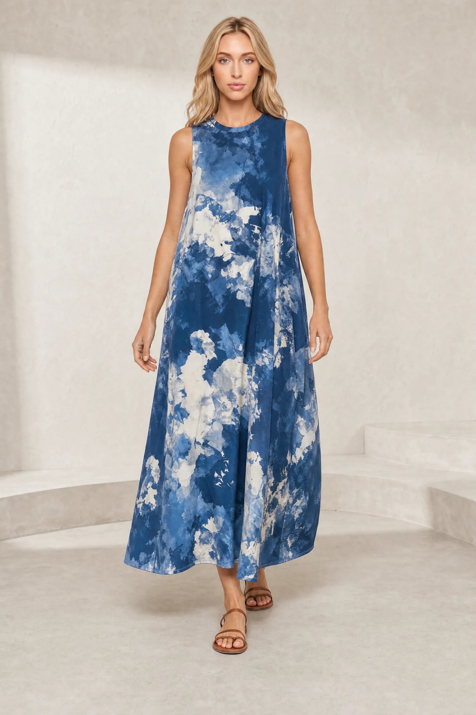 Robe longue tie-dye | Lounelle Paris