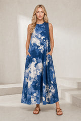 Tie-Dye Maxi Dress