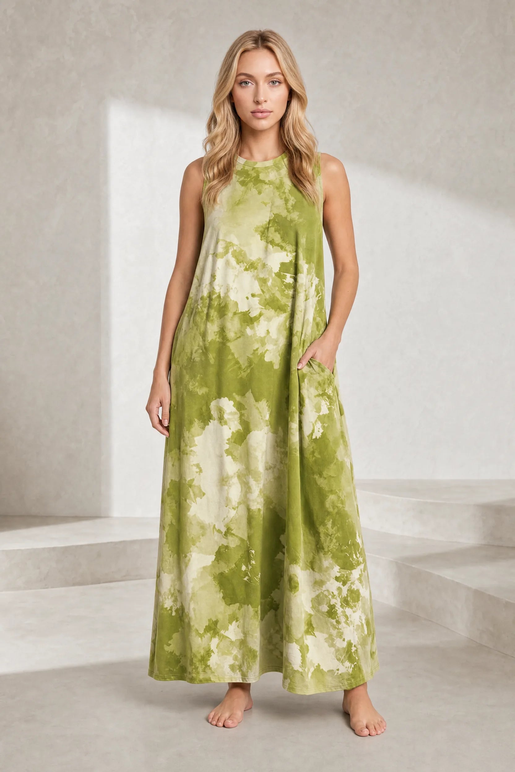 Robe longue tie-dye | Lounelle Paris